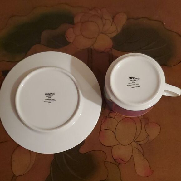 Misono Rhythm 8723 Cup and Saucer Set VINTAGE - Picture 3 of 5